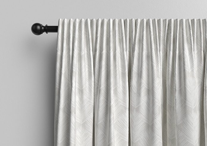 Gentle Palm, Warm Grey - Made to Measure Curtains - Image 10